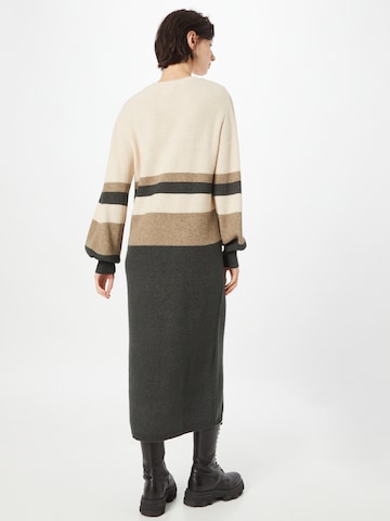 OBJECT Knitted dress 'Malena' in Beige