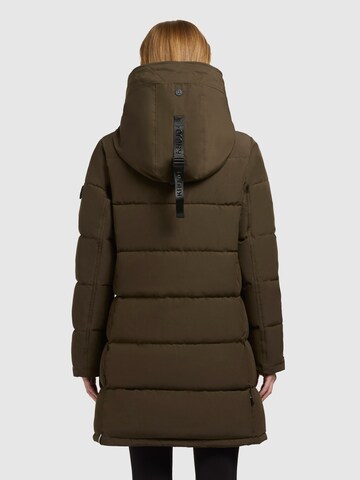 khujo - Sobretudo de inverno 'FALTD' em verde