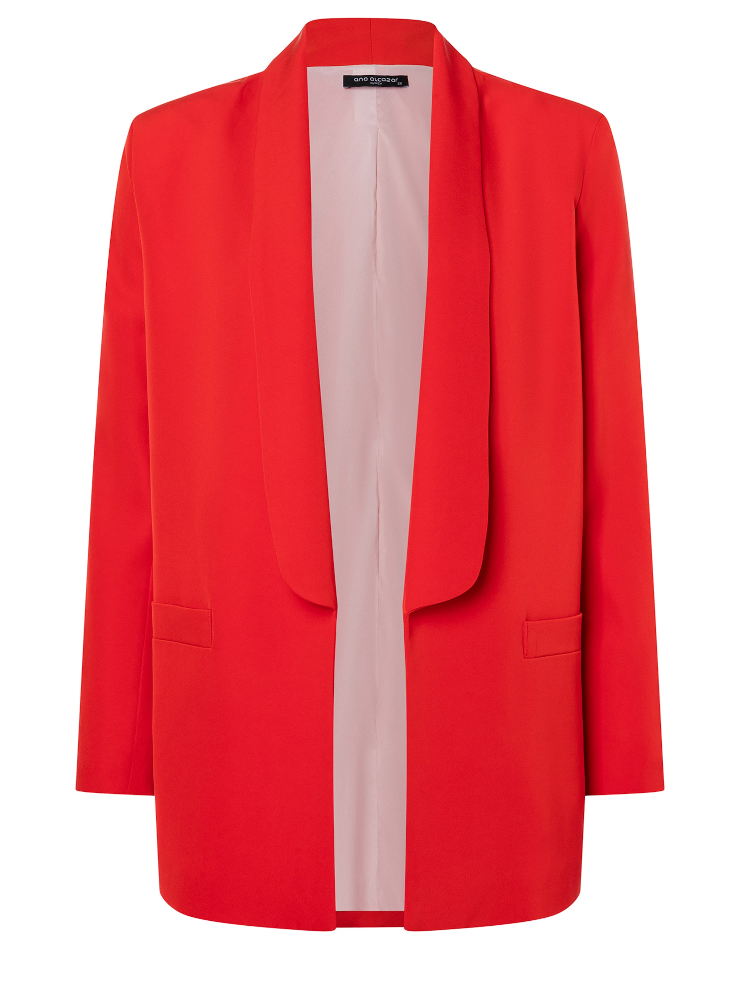 Ana Alcazar Blazer 'Zafa' in rot, Produktansicht
