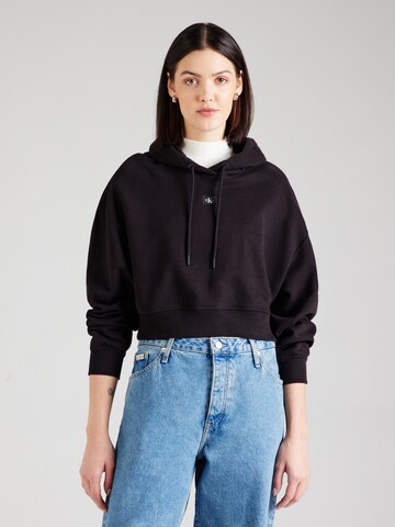 Calvin Klein Jeans Свитшот в Черный: спереди
