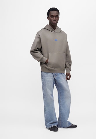 HUGO Sweatshirt 'Nazardo' in Grey