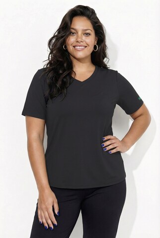 Ulla Popken Shirt in Zwart
