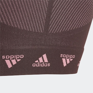 ADIDAS SPORTSWEARSportski top 'Aero Seamless ' - crvena boja