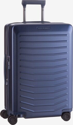 Porsche Design Cart ' Roadster 4W Trolley M ' in Blue: front