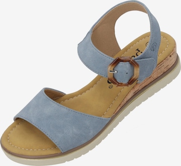 Sandales à lanières 'Impures' Palado en bleu : devant