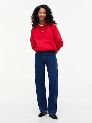 Sweat-shirt Tommy Jeans en rouge