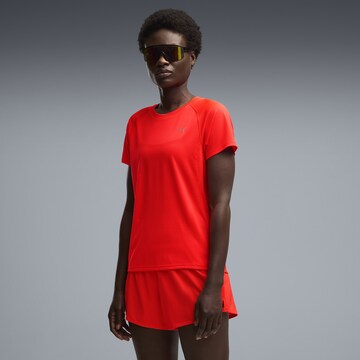 PUMA Funktionsshirt 'Velocity' in Rot: Vorderseite