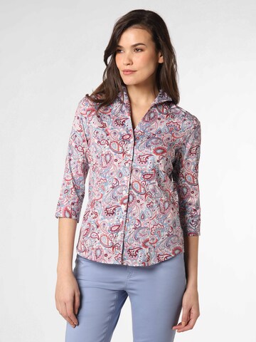 Franco Callegari Blouse in Wit: voorkant