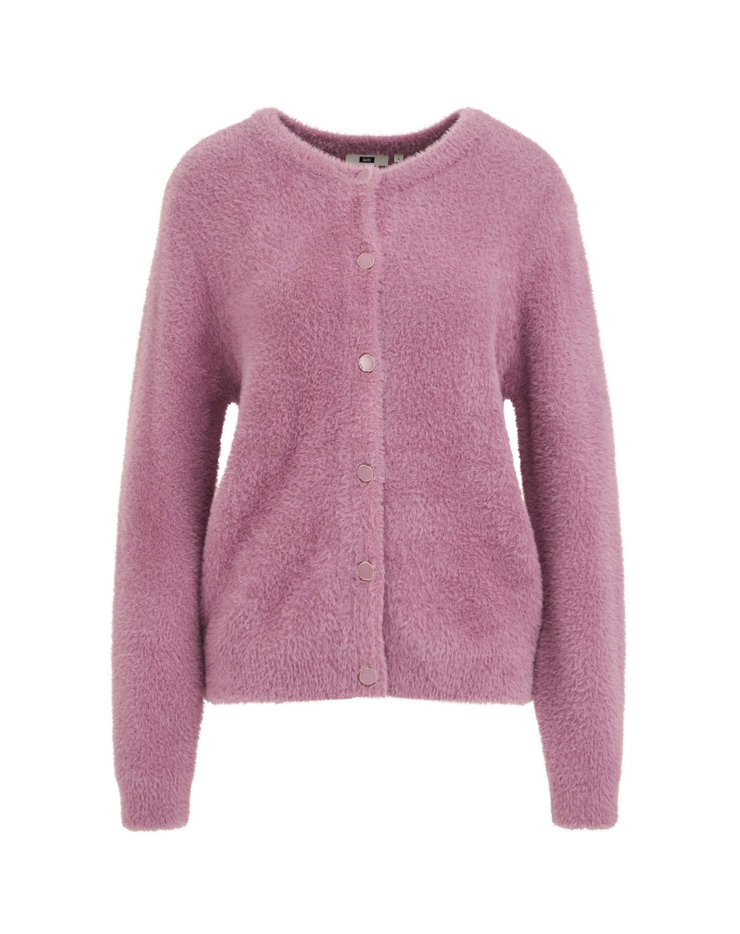 WE Fashion - Cárdigan en rosa: frente