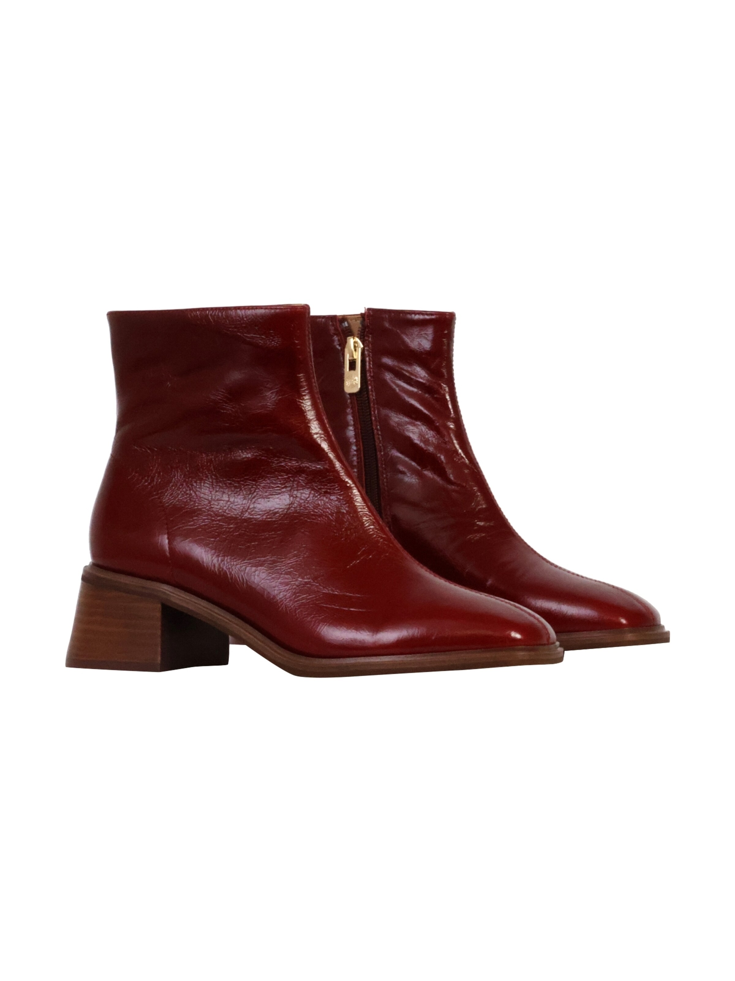 Bottines Emilie Karston en rouge