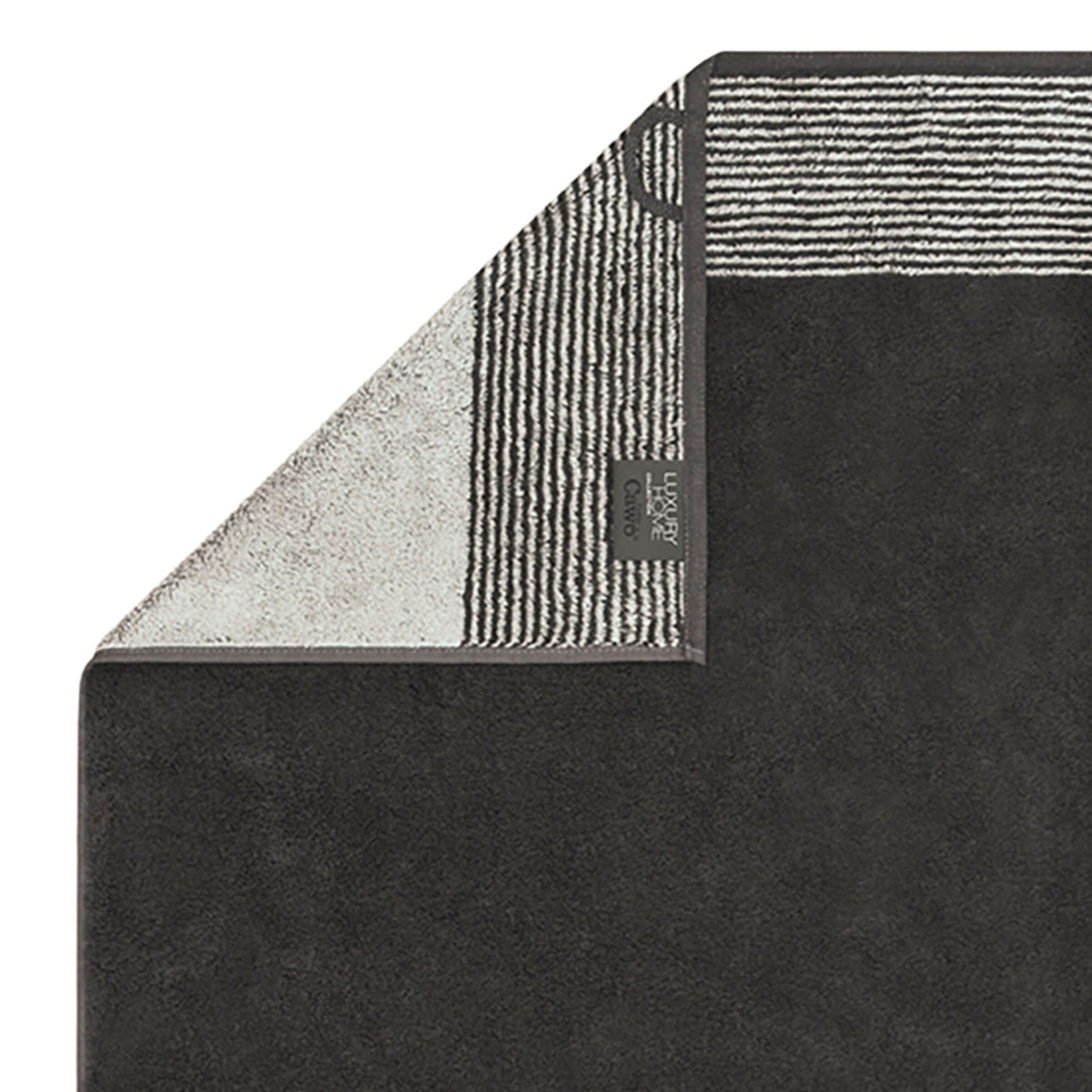 Serviette Cawö en gris