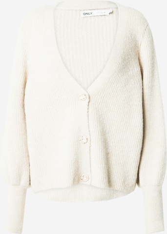 ONLY Knit Cardigan 'Sunday' in White: front