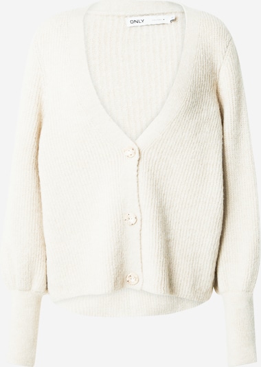 ONLY Cardigan 'Sunday' en blanc naturel, Vue avec produit