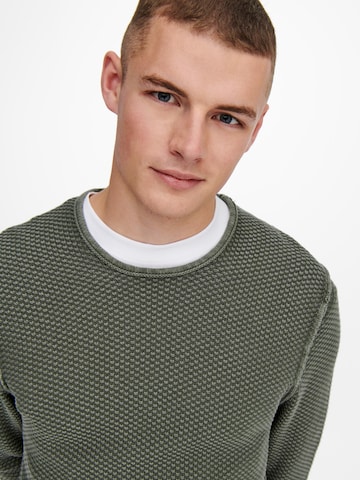 Only & Sons Pullover 'Pavo' i grå
