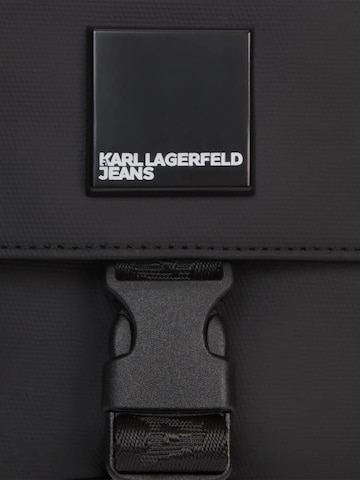 KARL LAGERFELD JEANS - Bolso de hombro 'Venture' en negro