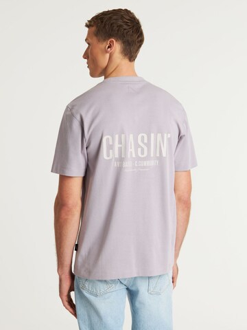 T-Shirt 'Mayor' CHASIN' en violet