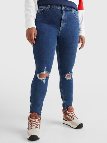 Tommy Jeans Curve Skinny Jeans 'Melany' in Blau: predná strana