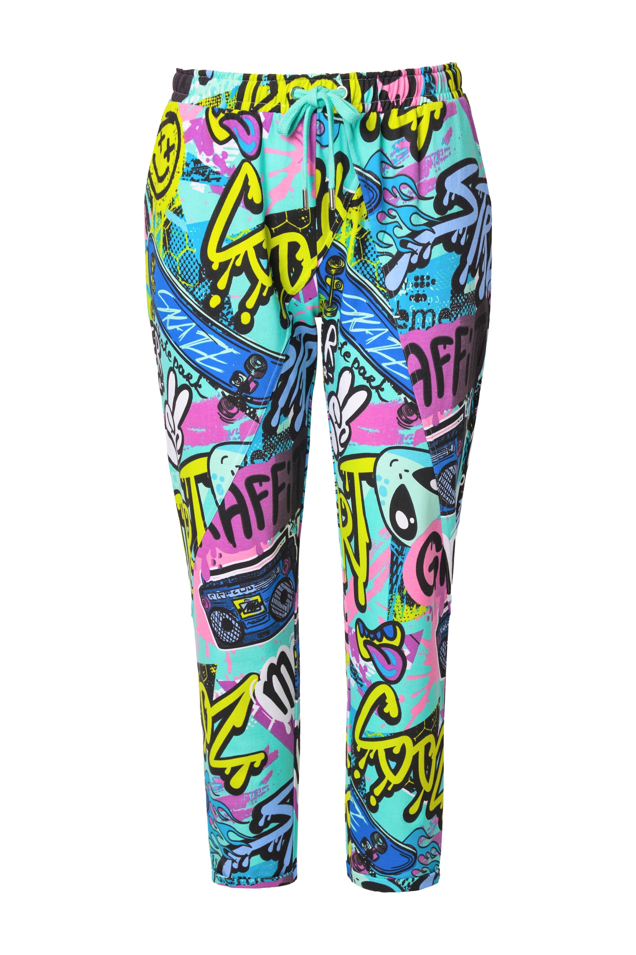 Angel of Style Slimfit Hose in Blau: Vorderseite