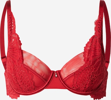 raudona Hunkemöller Marškinėliai Liemenėlė 'WHITNEY UF': priekis