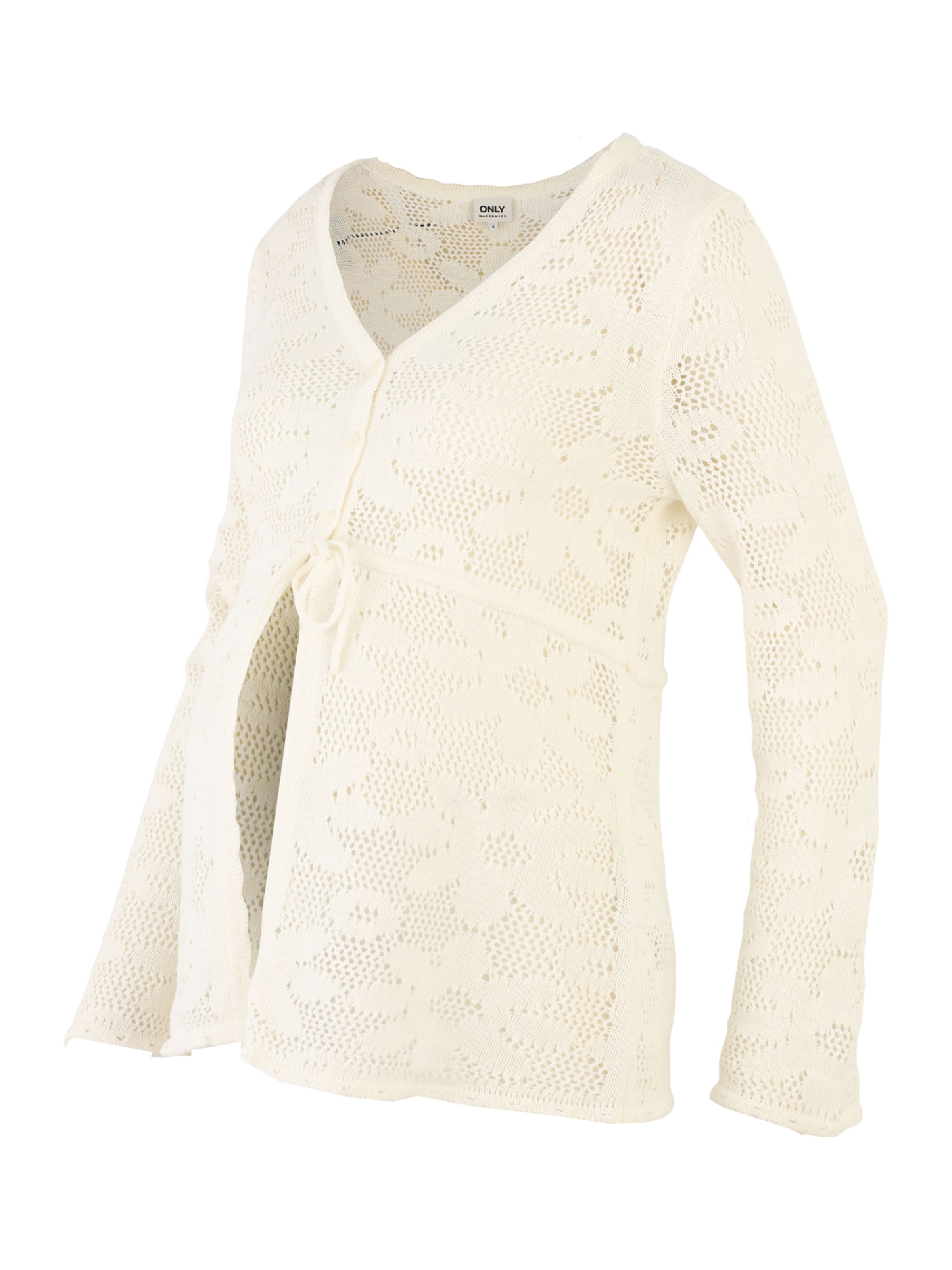 Geacă tricotată 'OLMISABELLA' Only Maternity pe nisipiu, Vizualizare produs