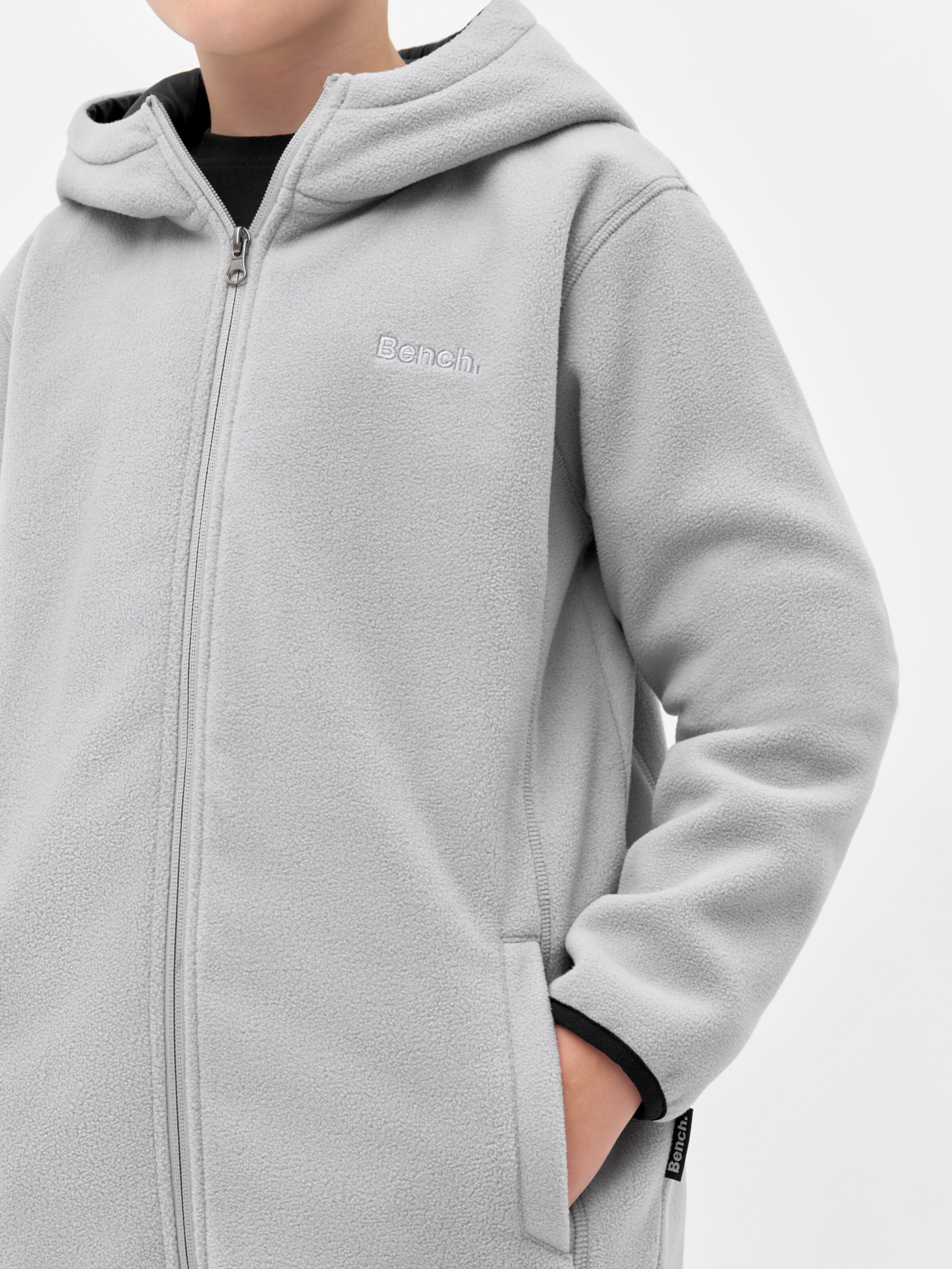 Bench funnel neck fleece cheap grey