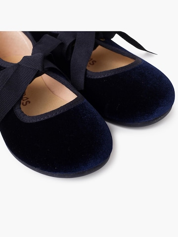 Pisamonas - Sapato baixo em azul