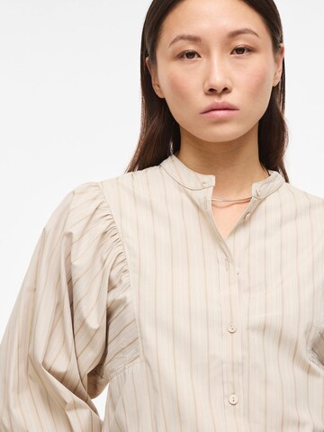 ROUGE EDIT Bluse in Beige