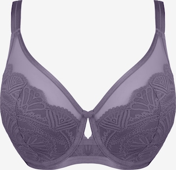 SugarShape Bra 'Sensa Luxe' in Purple: front