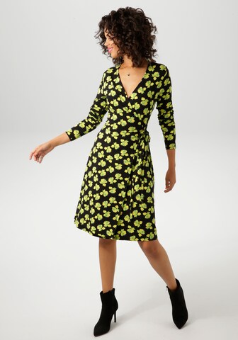 Aniston CASUAL Kleid in Schwarz