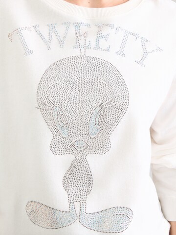 PRINCESS GOES HOLLYWOOD - Sudadera 'Tweety' en blanco