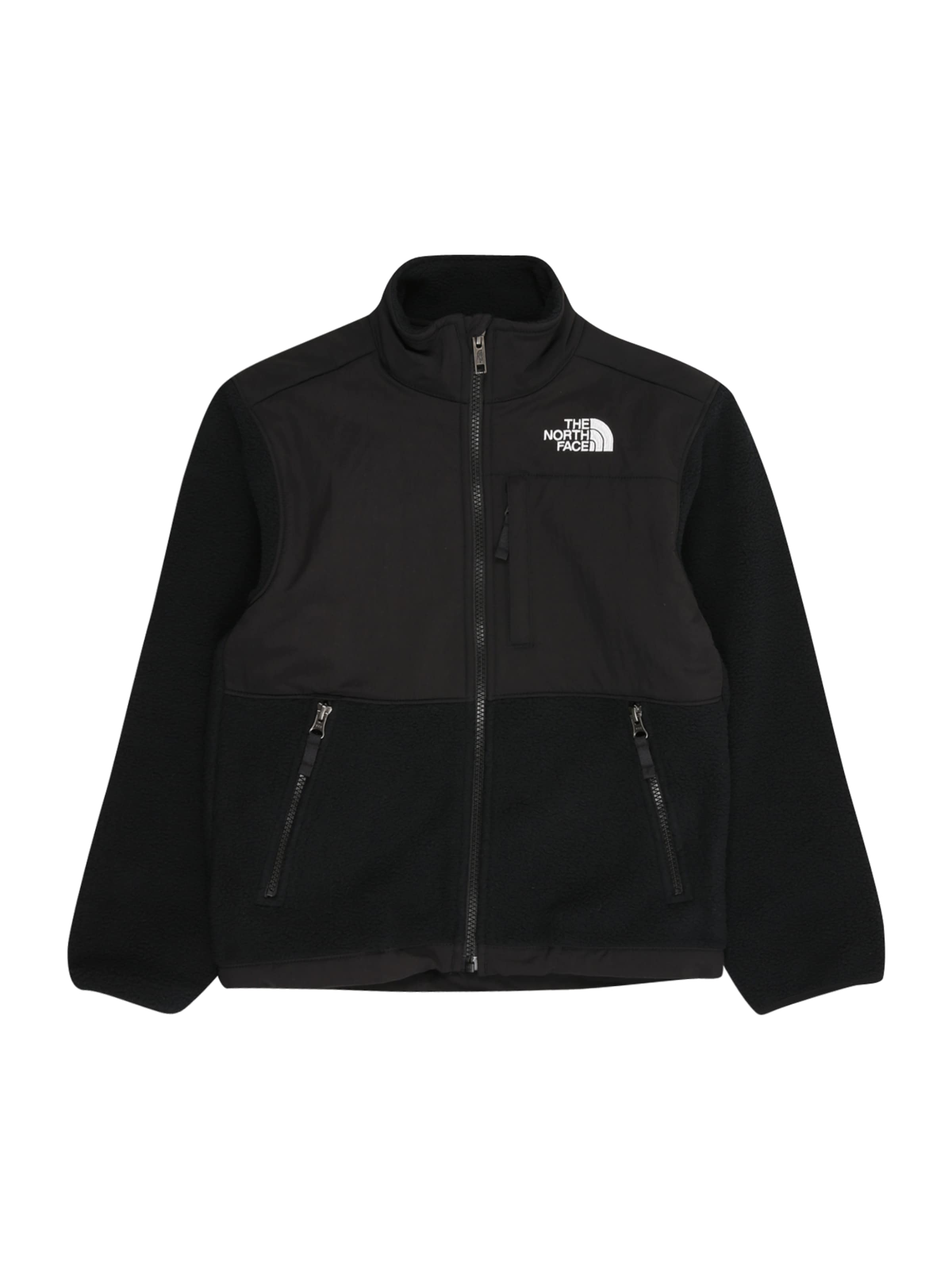 THE NORTH FACE Toiminnallinen fleecetakki 'DENALI' värissä musta: etupuoli