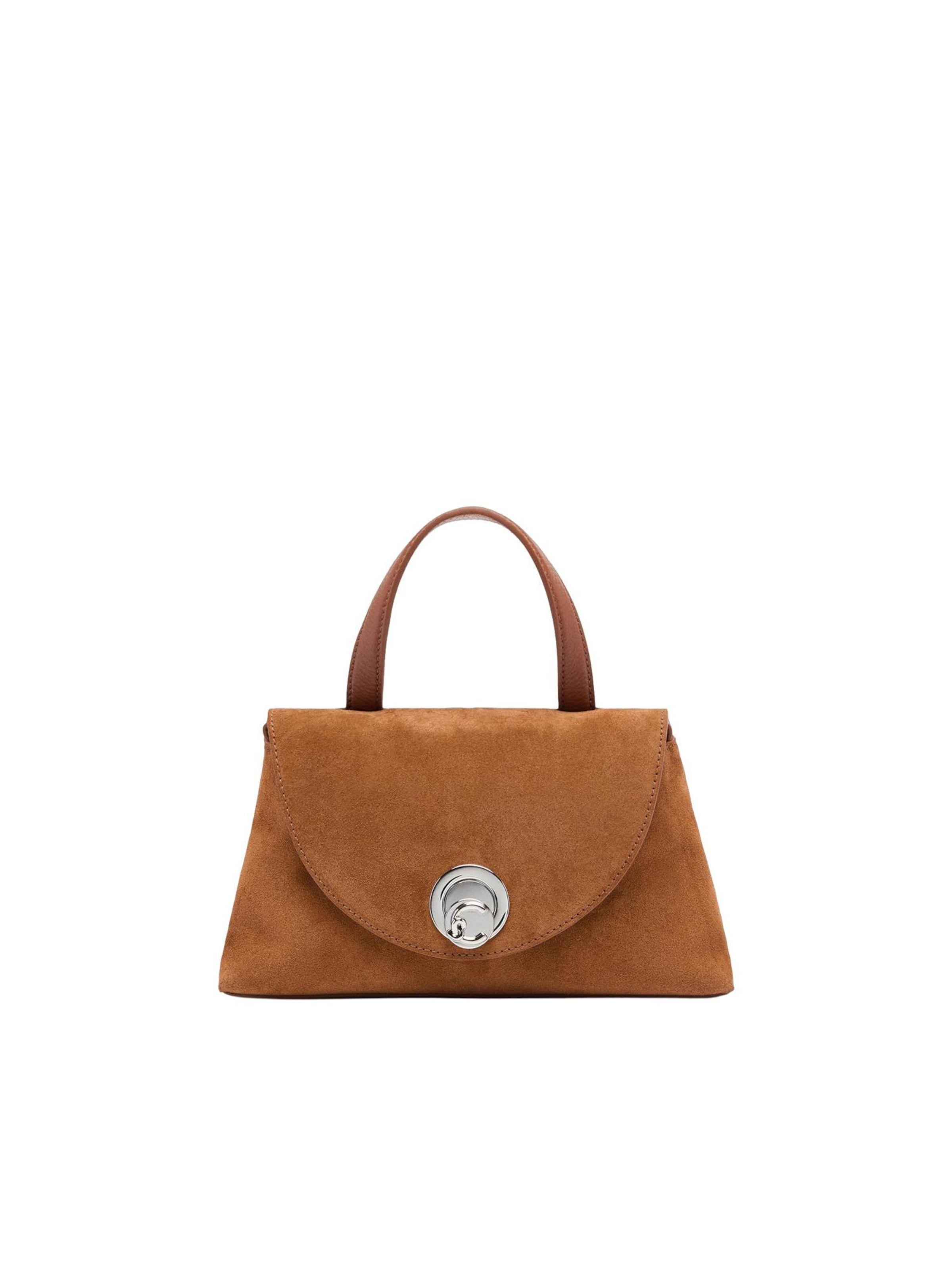 Coccinelle - Bolso de mano 'NIKLA 1' en marrón: frente