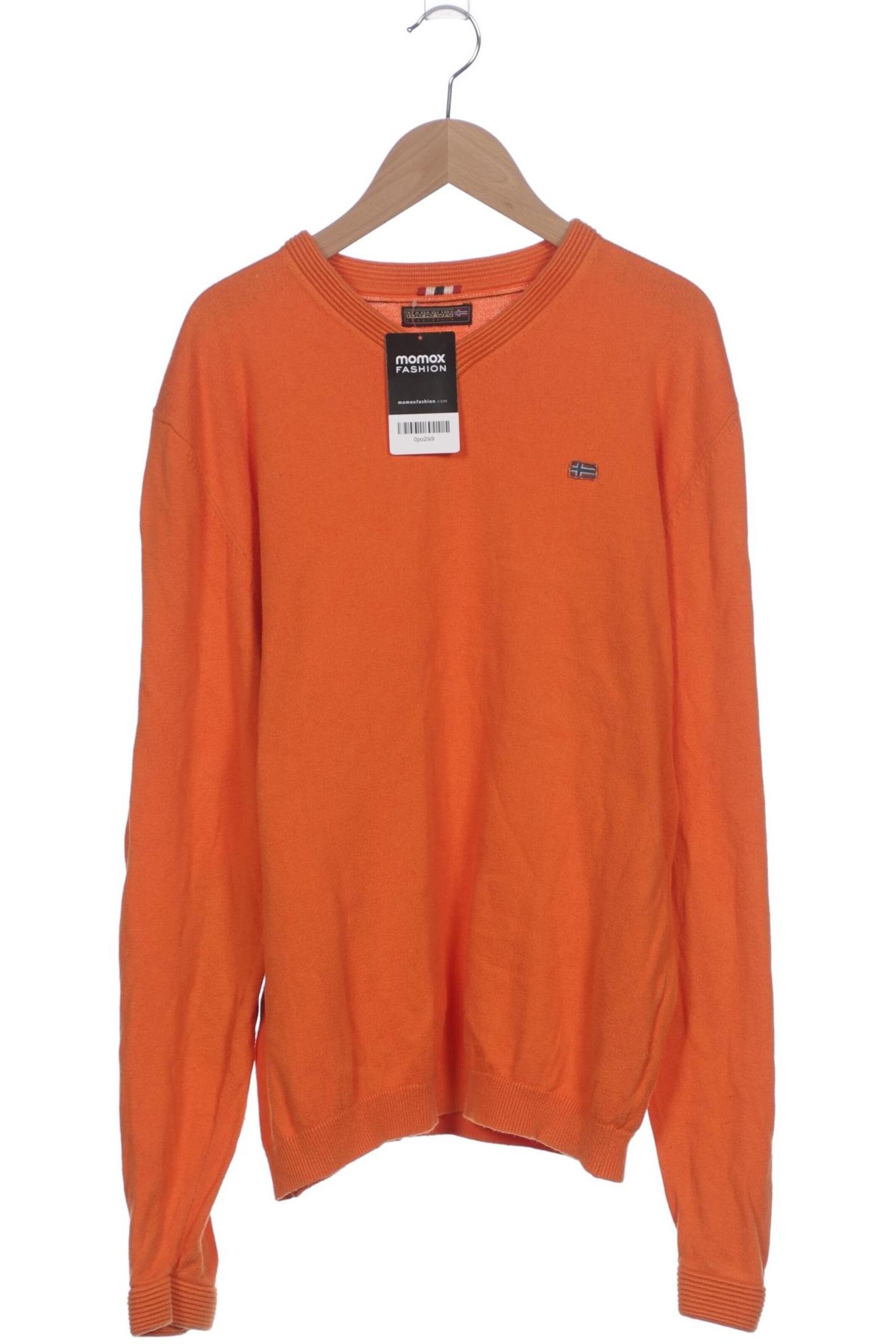 NAPAPIJRI Sweater & Cardigan in XL in Orange: front
