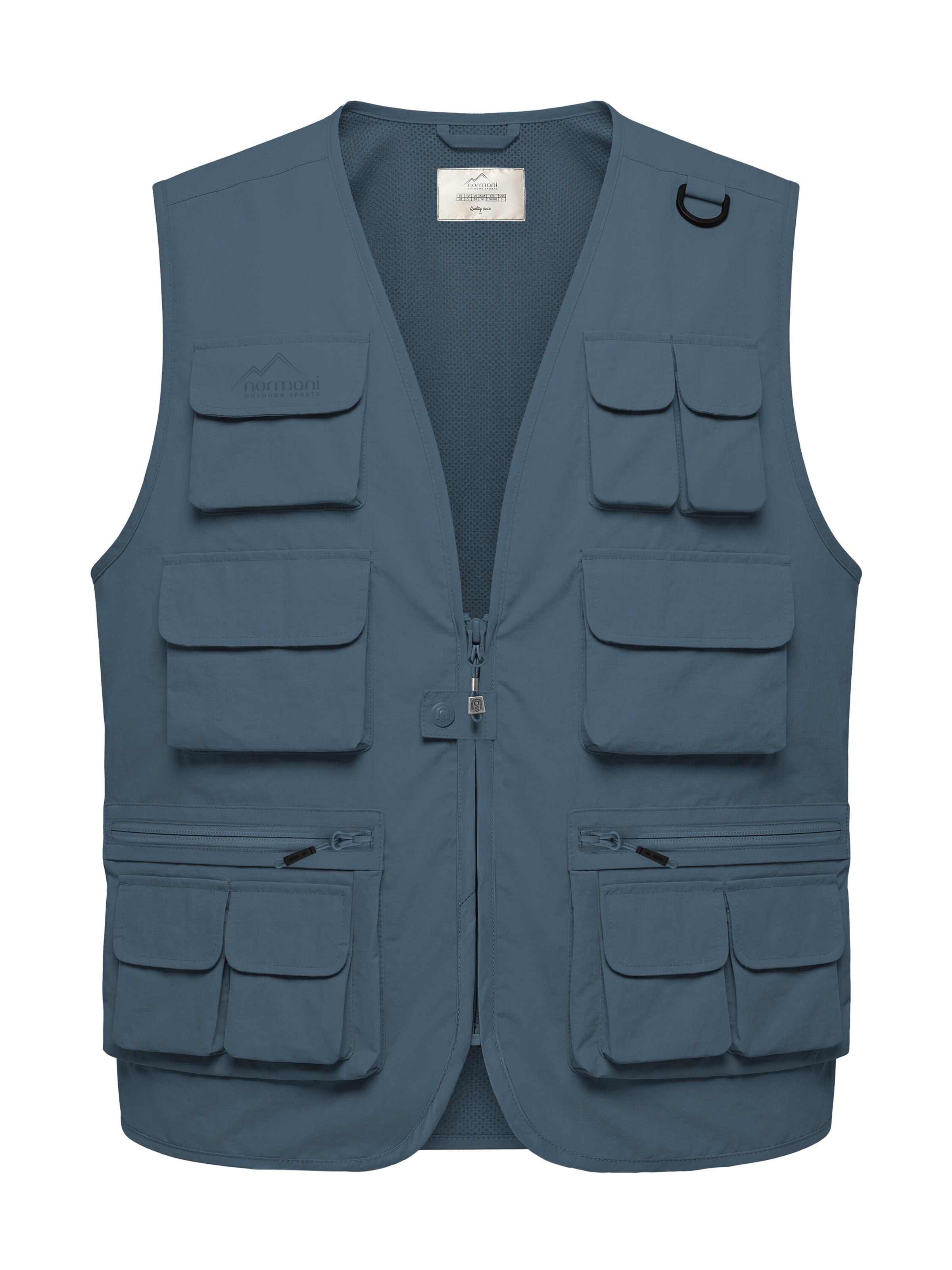 Gilet de sport ' Acacia ' normani en bleu : devant