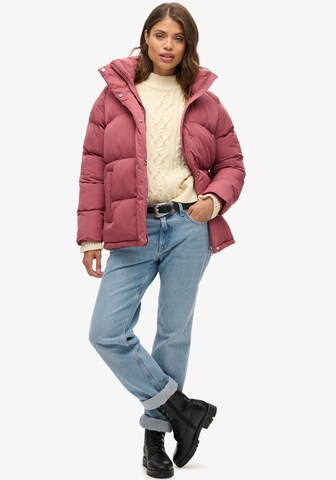 Superdry & Co Winter Jacket in Red