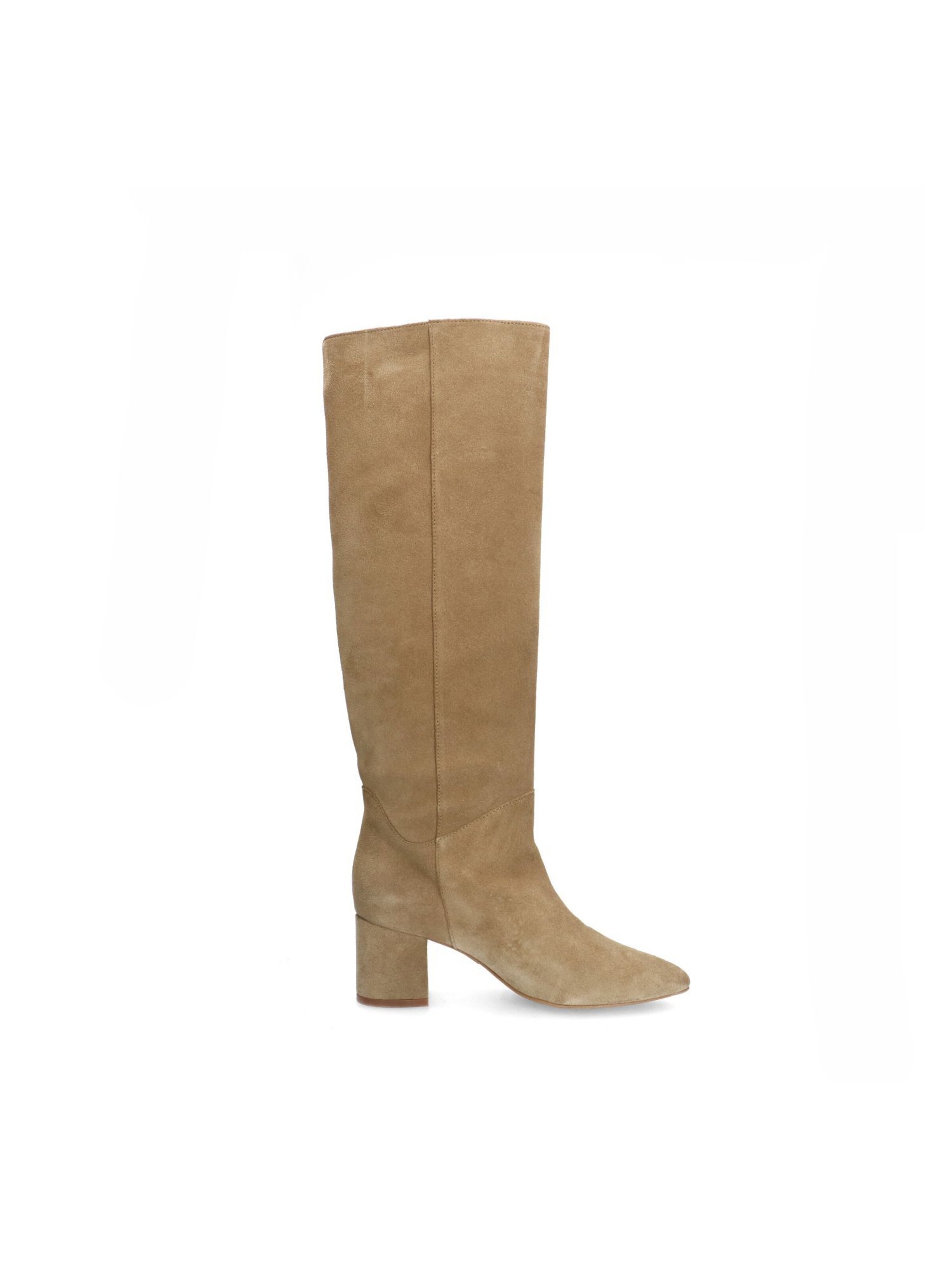 MANFIELD Boots in Beige