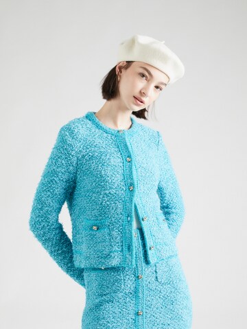 Marc Cain Knit Cardigan in Blue: front