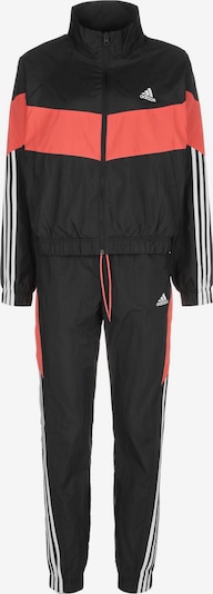 ADIDAS PERFORMANCE Спортен костюм 'Game Time' в пъпеш / черно / бяло, Преглед на продукта