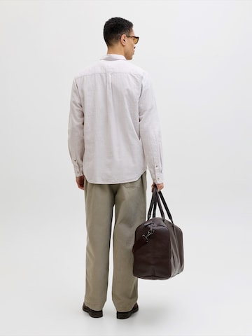 JACK & JONES Средняя посадка Рубашка 'JJESummer' в Бежевый