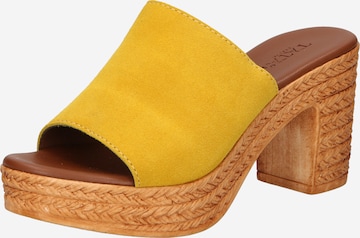 TATA Italia - Zapatos abiertos en amarillo: frente