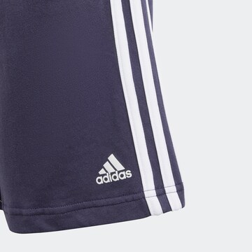 ADIDAS SPORTSWEAR Regular Sportbroek 'Essentials 3-Stripes ' in Blauw