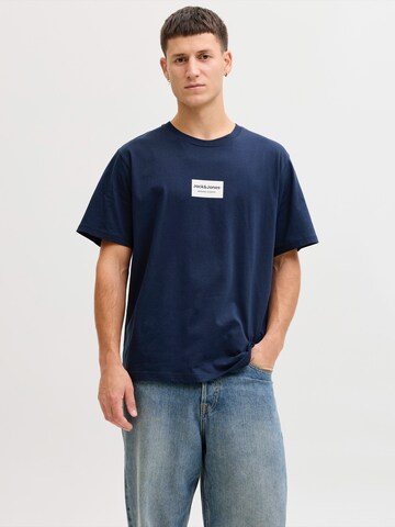 JACK & JONES T-Shirt 'JJFrank' in Blau: Vorderseite
