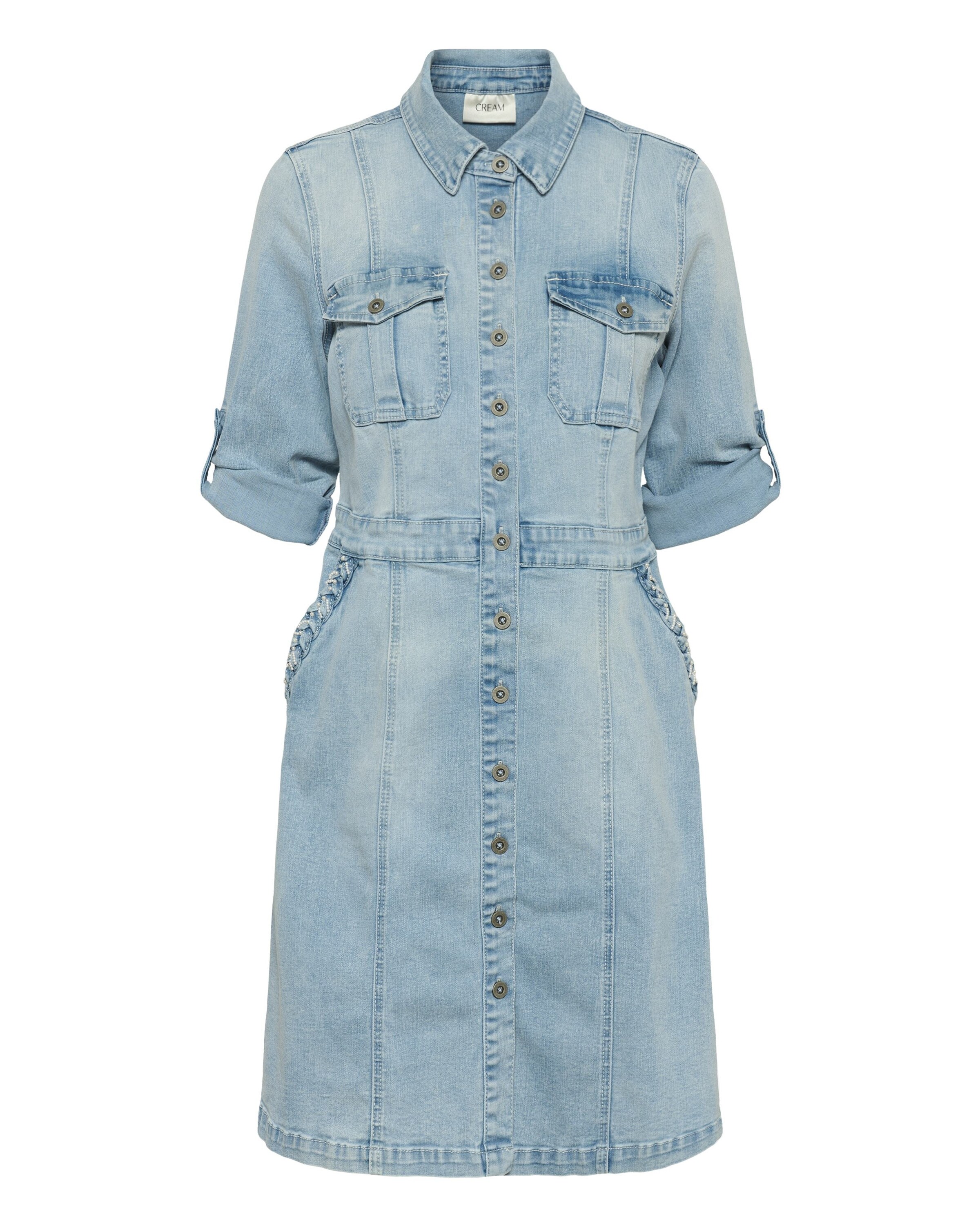 Cream Blousejurk 'CRGrazie' in Blauw: voorkant