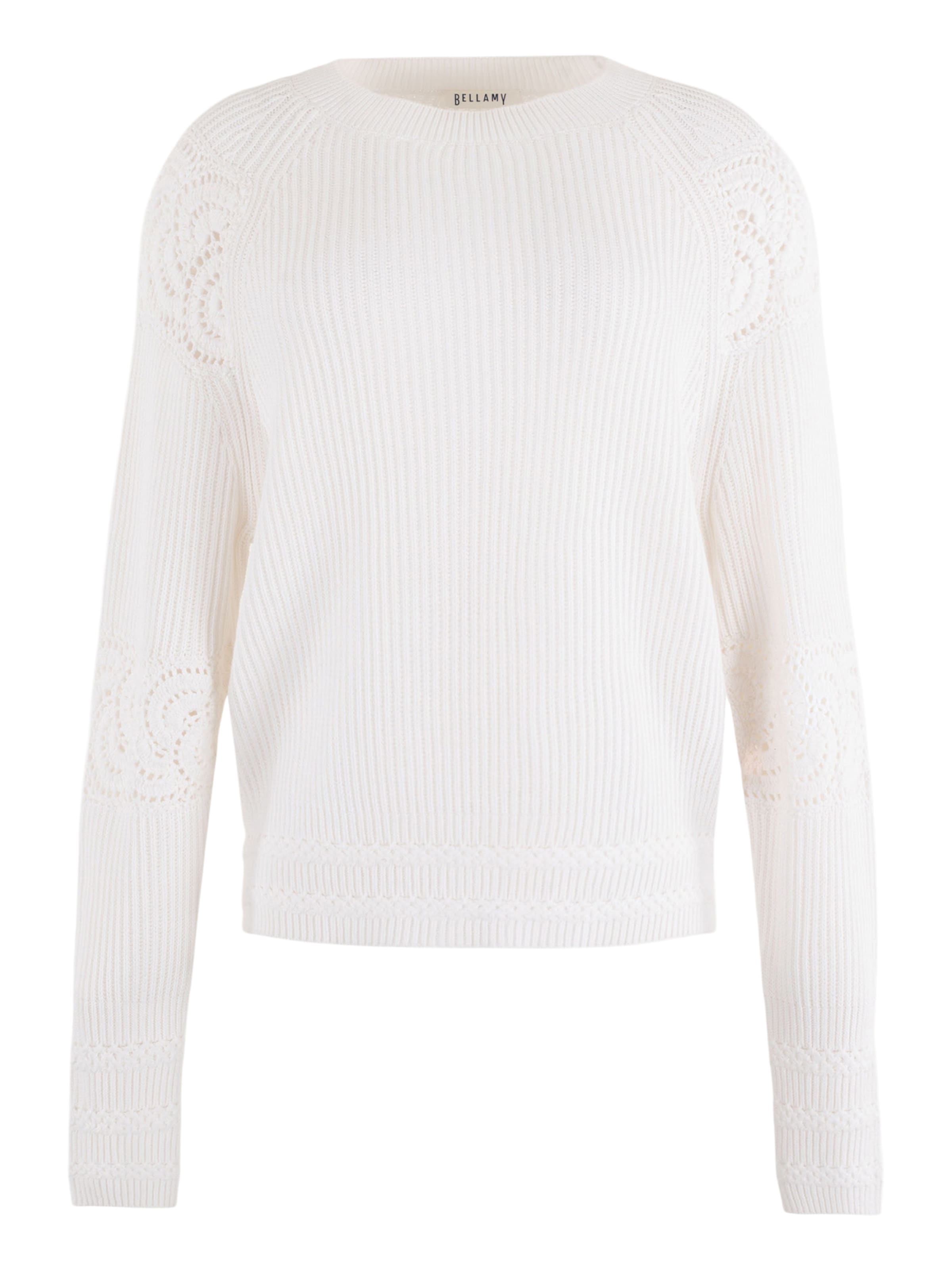 Bellamy Gallery Sweater 'Keiko' in White: front
