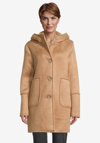 Amber & June Winter Coat in Brown