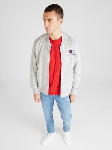 Champion Authentic Athletic Apparel Sweatjacke in Grau