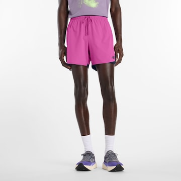 new balance Sportshorts 'Essential' in Pink: Vorderseite
