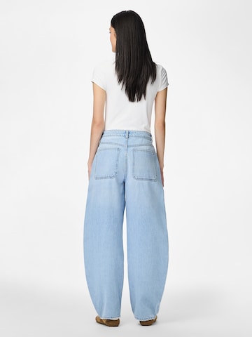 PIECES Baggy Jeans 'PCRATE' in Blue