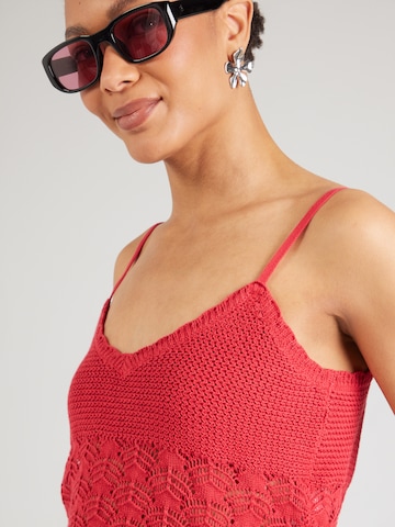 Tops en tricot 'Carola' ABOUT YOU en rouge