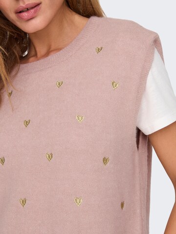 ONLY Sweater 'ONLMELODY' in Pink